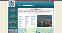 Desktop Screenshot of lakesonline.com